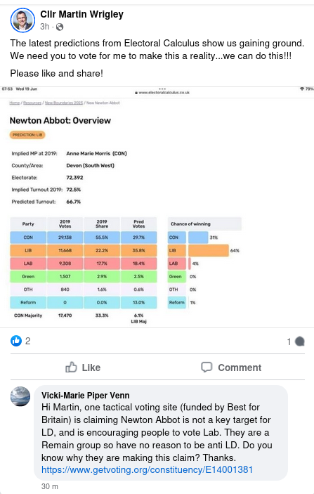 Screenshot 2024 06 19 at 16 13 12 Cllr Martin Wrigley Facebo